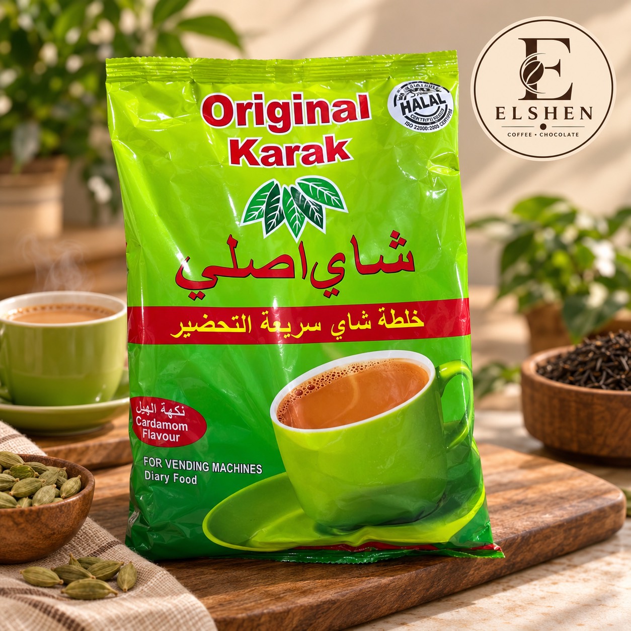 چای کرک فوری با طعم هل