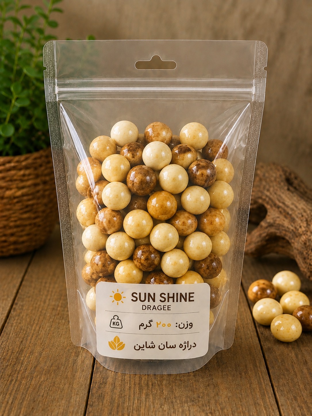 دراژه سان شاین مغر نخودچی(200 گرم)